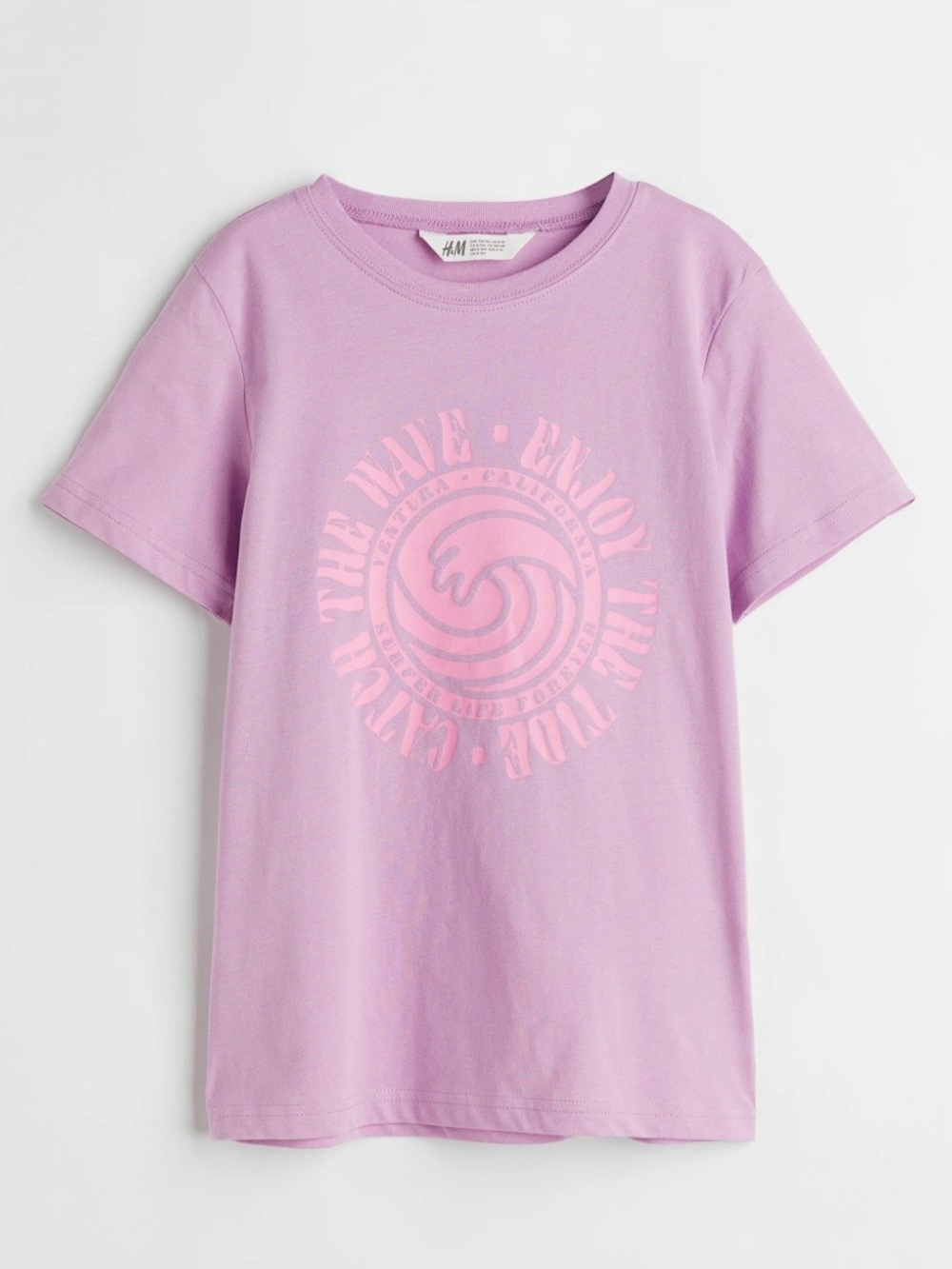 ‼️SALE‼️ H&M kids Lavender with Pink Circular Graphic